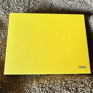FENDI Empty Gift Box 9 x 7 2 Piece Cover and Bottom Box